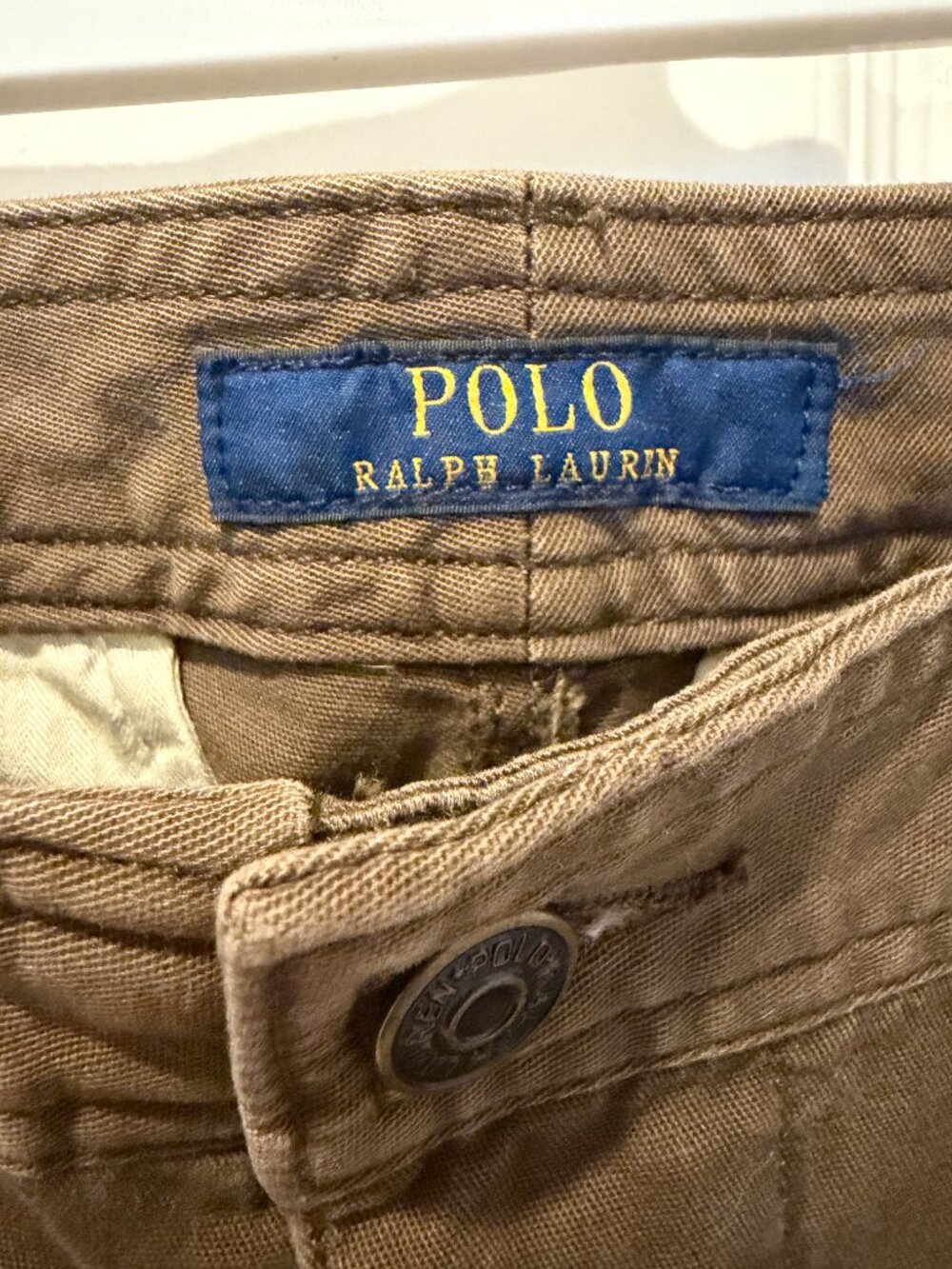 Polo Ralph Lauren Chocolate Espresso Cargo Pants Women’s 6 Utility Y2K Moto - Picture 3 of 4